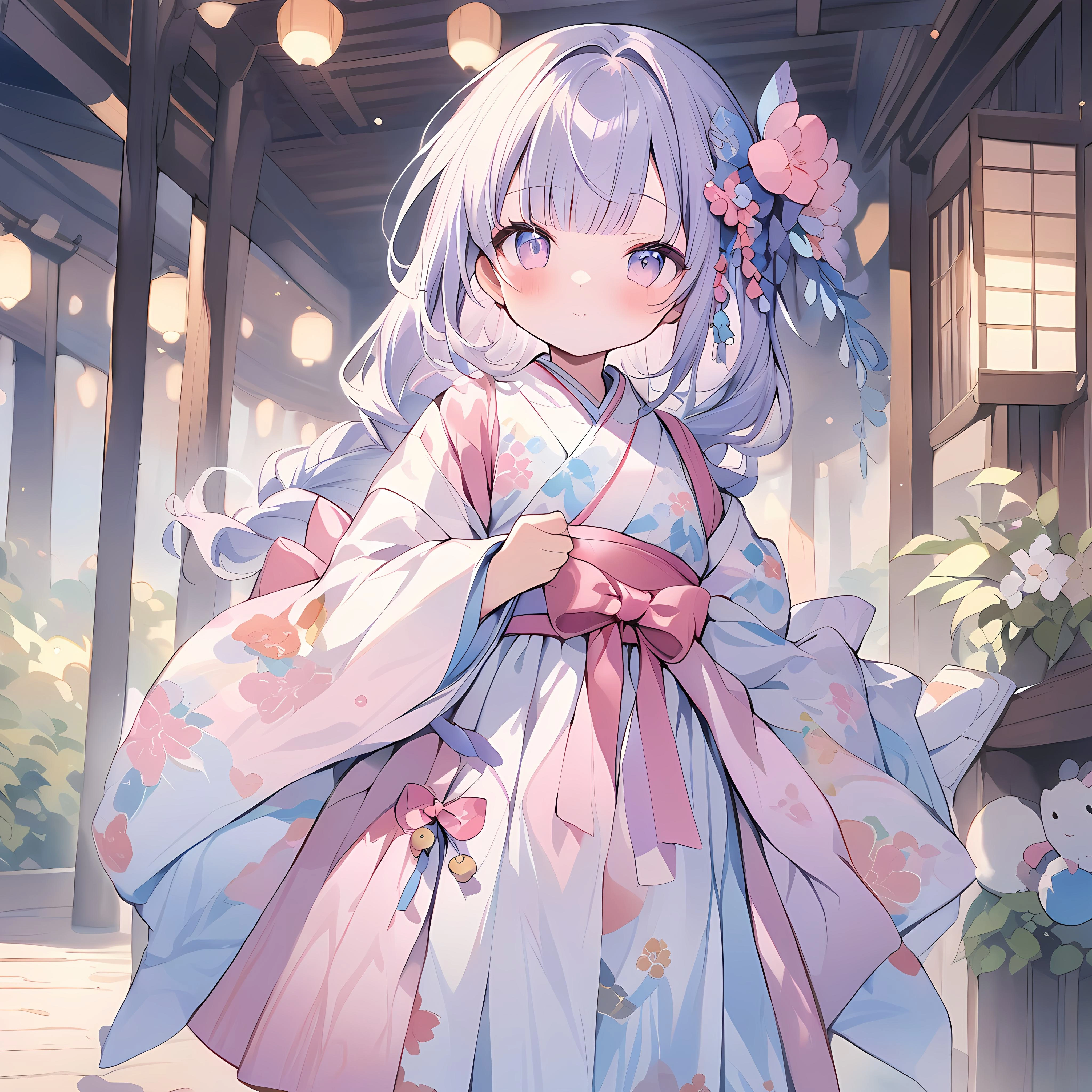 Kimono girl. | Aipictors